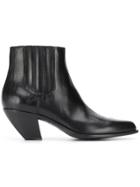 Golden Goose Deluxe Brand Leather Ankle Booties - Black
