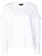 Robert Rodriguez Studio Hanna Ruffle Top - White
