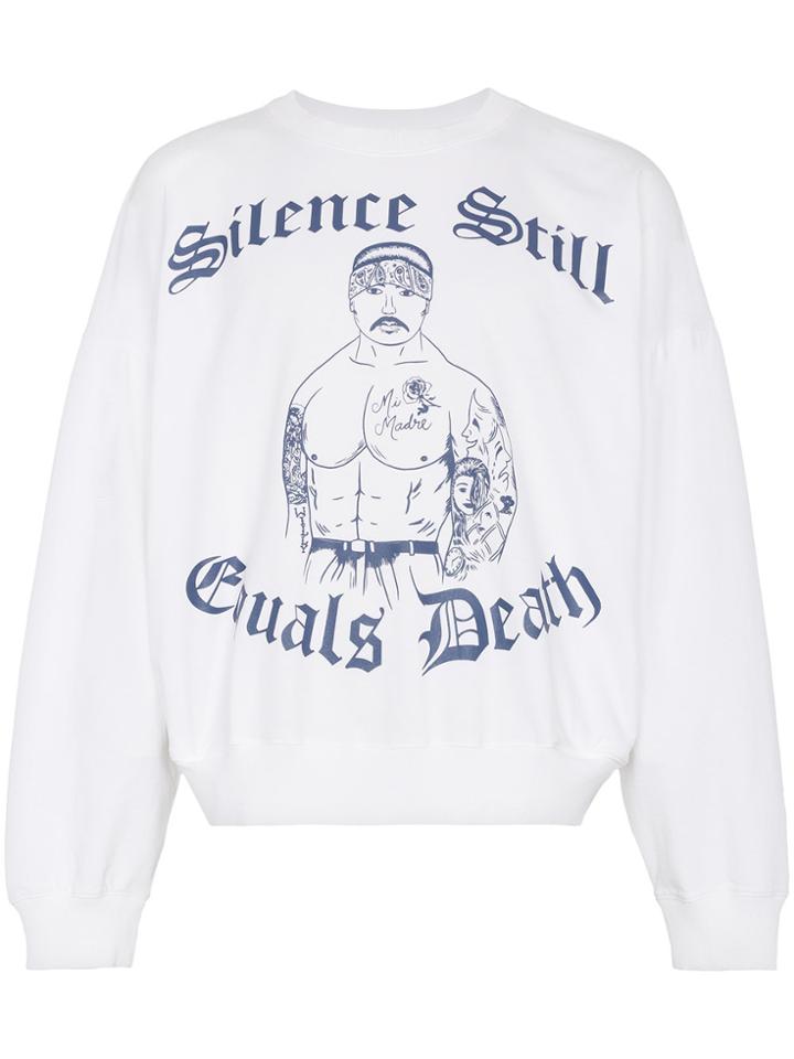 Willy Chavarria Barranco Sweatshirt - White