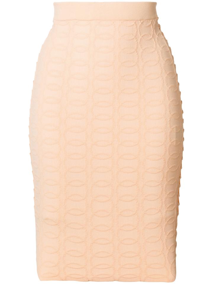 Jonathan Simkhai Looped Mini Skirt - Nude & Neutrals