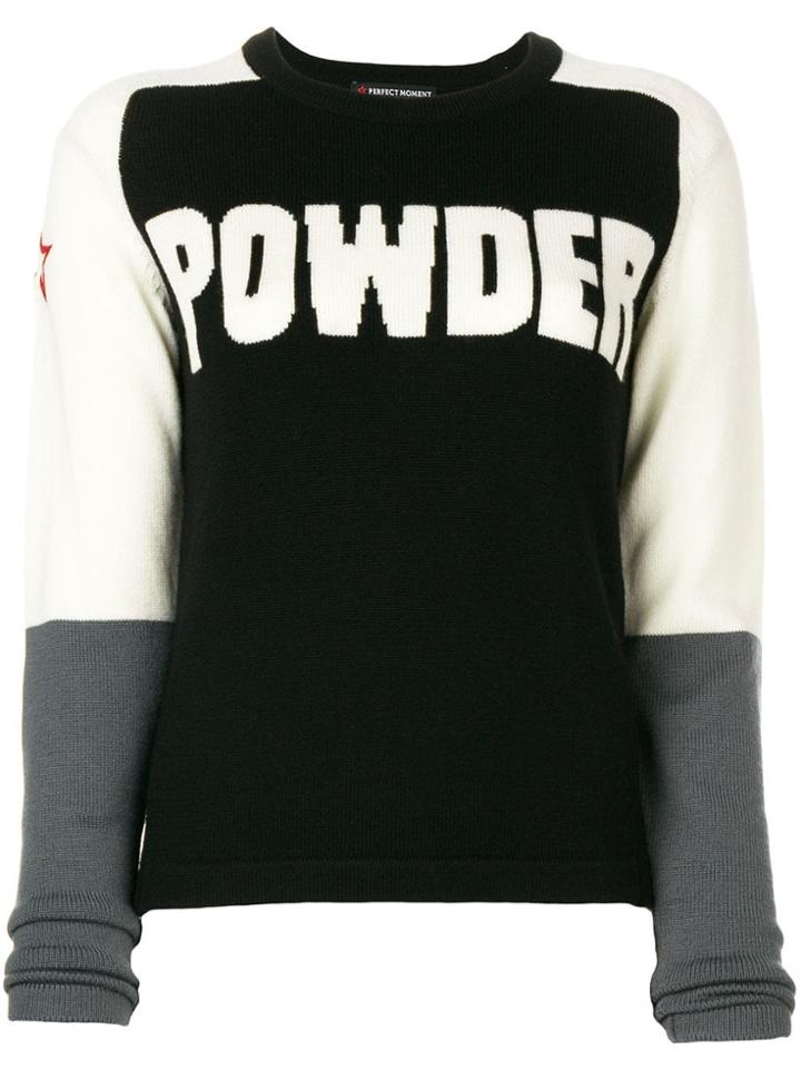 Perfect Moment Powder Jumper - Black