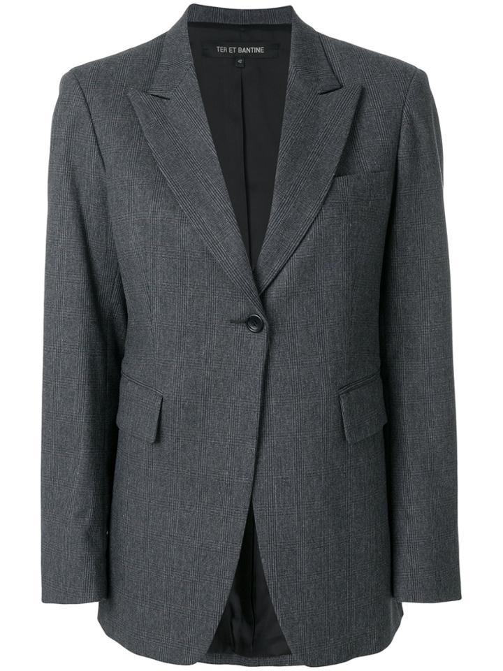 Ter Et Bantine Classic Blazer - Grey