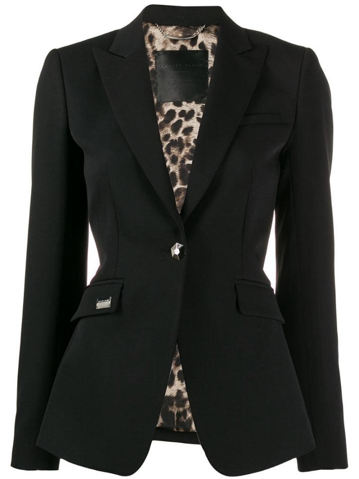 Philipp Plein Skull Blazer - Black