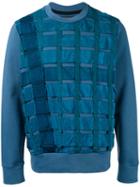 Christopher Raeburn 'remade Airbrake' Sweatshirt, Men's, Size: Medium, Blue, Cotton/nylon