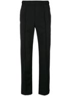 Calvin Klein Jeans Elasticated Straight-leg Trousers - Black