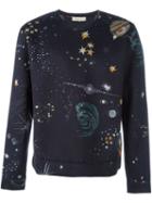 Valentino 'astro Couture' Sweatshirt, Men's, Size: Medium, Blue, Modal/viscose