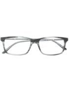 Bottega Veneta Eyewear Rectangle Frame Glasses - Grey