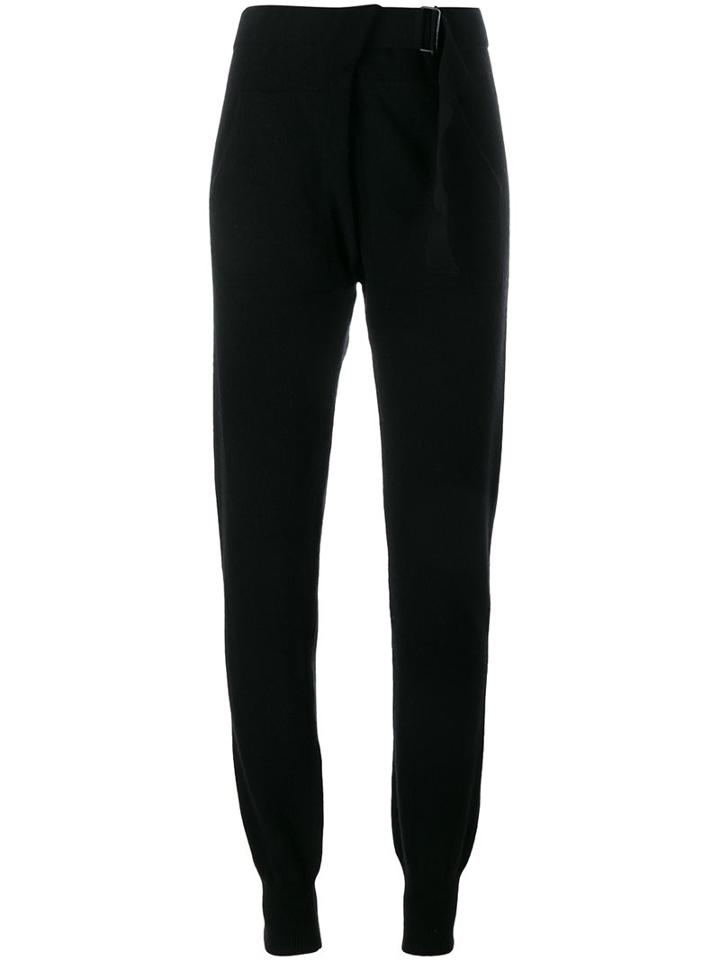 Ann Demeulemeester Tapered Trousers, Women's, Size: Xs, Black, Cashmere/wool