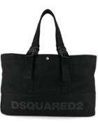 Dsquared2 Logo Print Tote Bag - Black