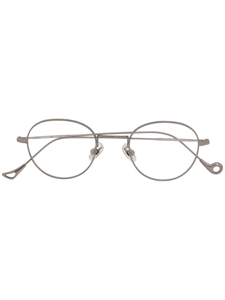 Eyepetizer Round Frame Glasses - Metallic