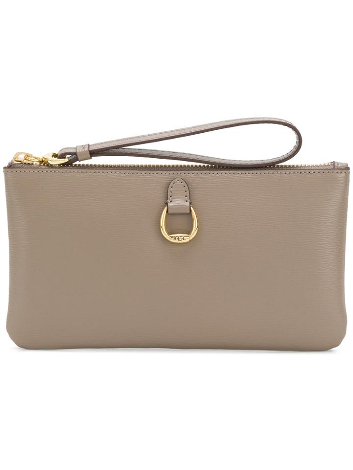 Ralph Lauren Classic Zipped Wallet - Nude & Neutrals