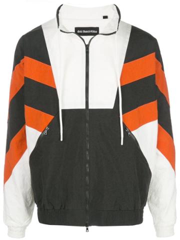 God's Masterful Children Superstar Striped Jacket - Orange