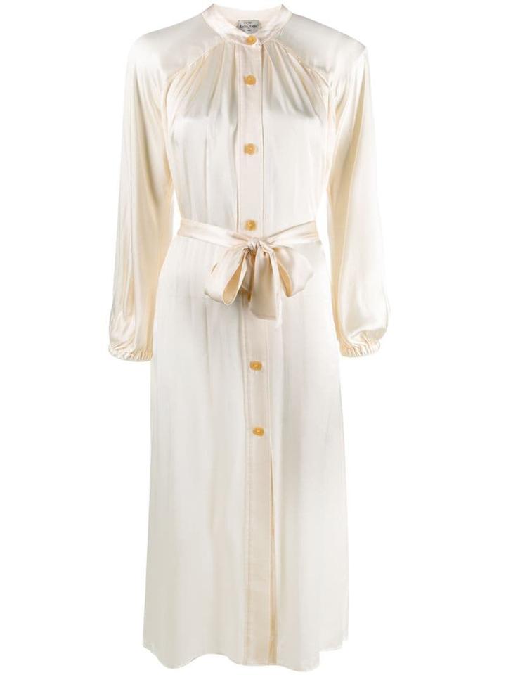 Forte Forte Waist-tied Shirt Dress - White