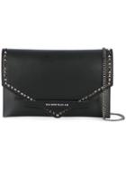 Marc Ellis - Kimmy Clutch - Women - Cotton/leather/polyester/metal - One Size, Black, Cotton/leather/polyester/metal