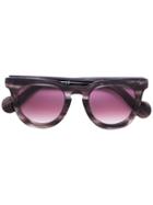 Moncler Eyewear Oversized Sunglasses - Brown