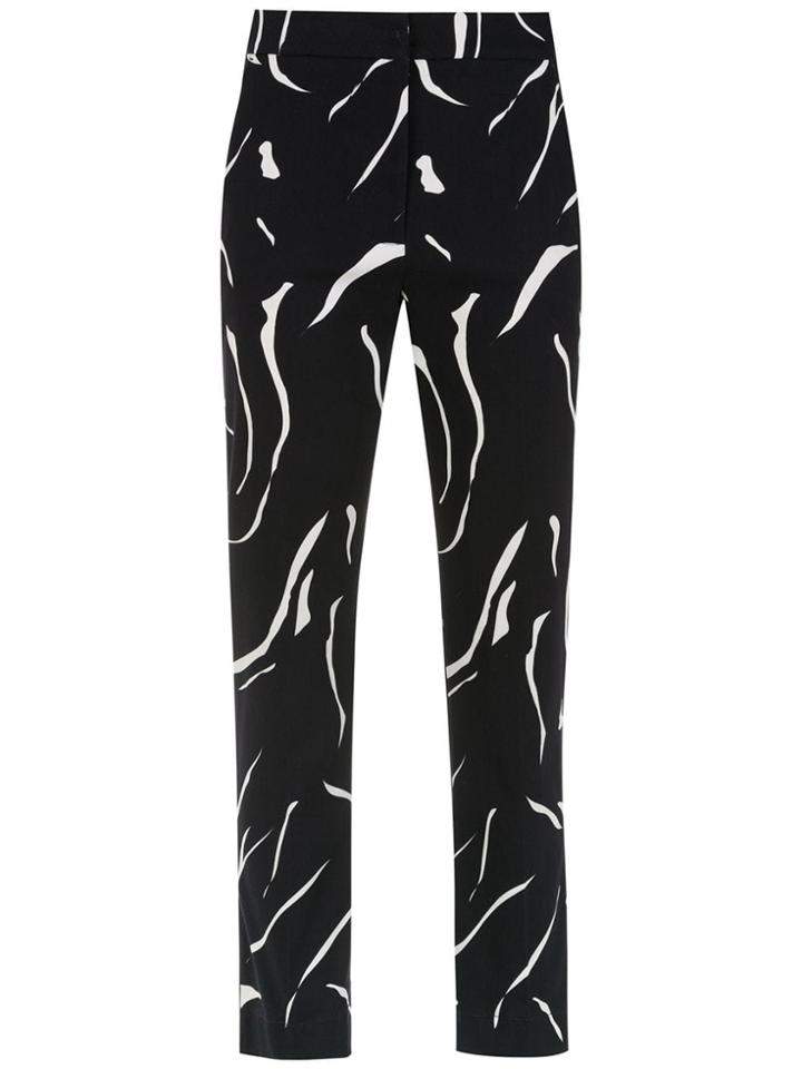 Egrey Printed Trousers - Blue