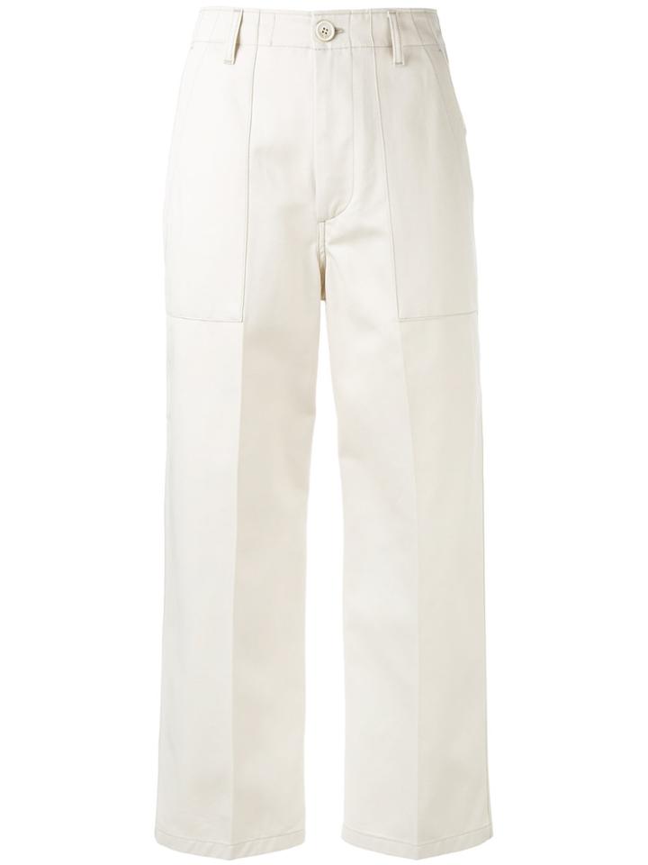Golden Goose Deluxe Brand Patch Trousers - Nude & Neutrals