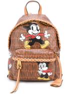 Moschino Vintage Mickey Backpack - Brown