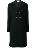 Mantu Classic Fitted Coat - Black