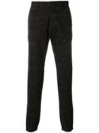 Etro Printed Skinny Trousers - Brown