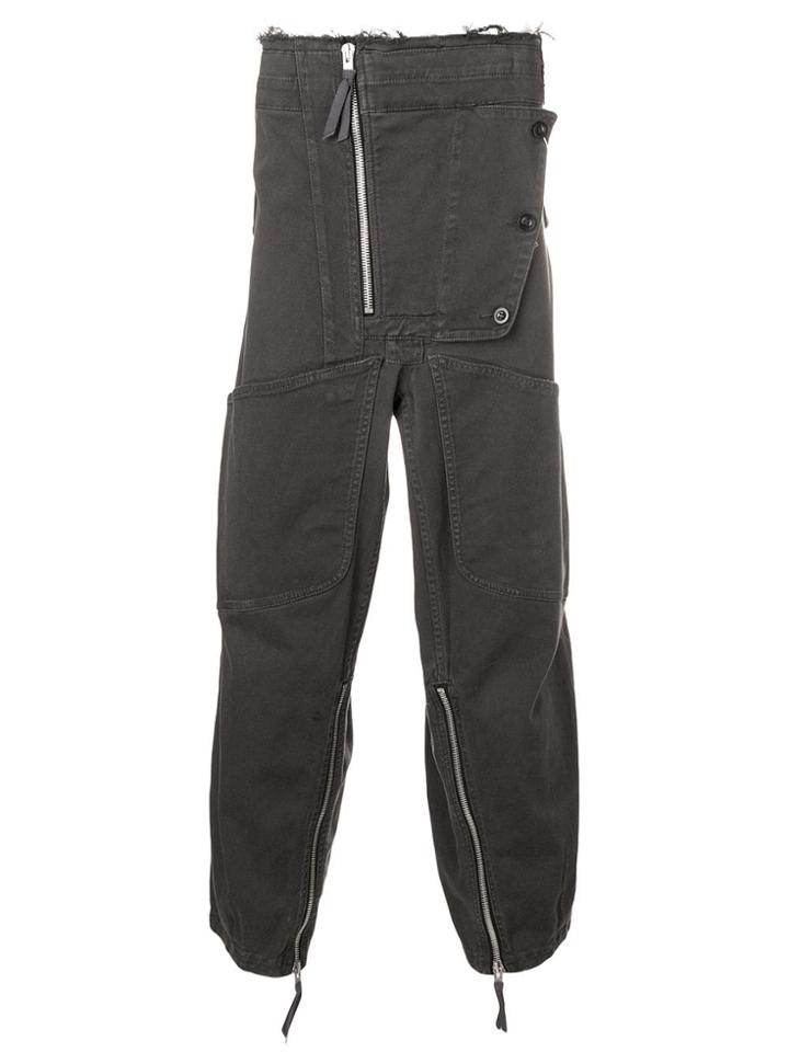 Maison Margiela Distressed Trousers - Grey