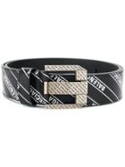 Balenciaga Branded Belt - Black