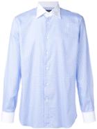 Gabriele Pasini Mini Checkered Shirt - White