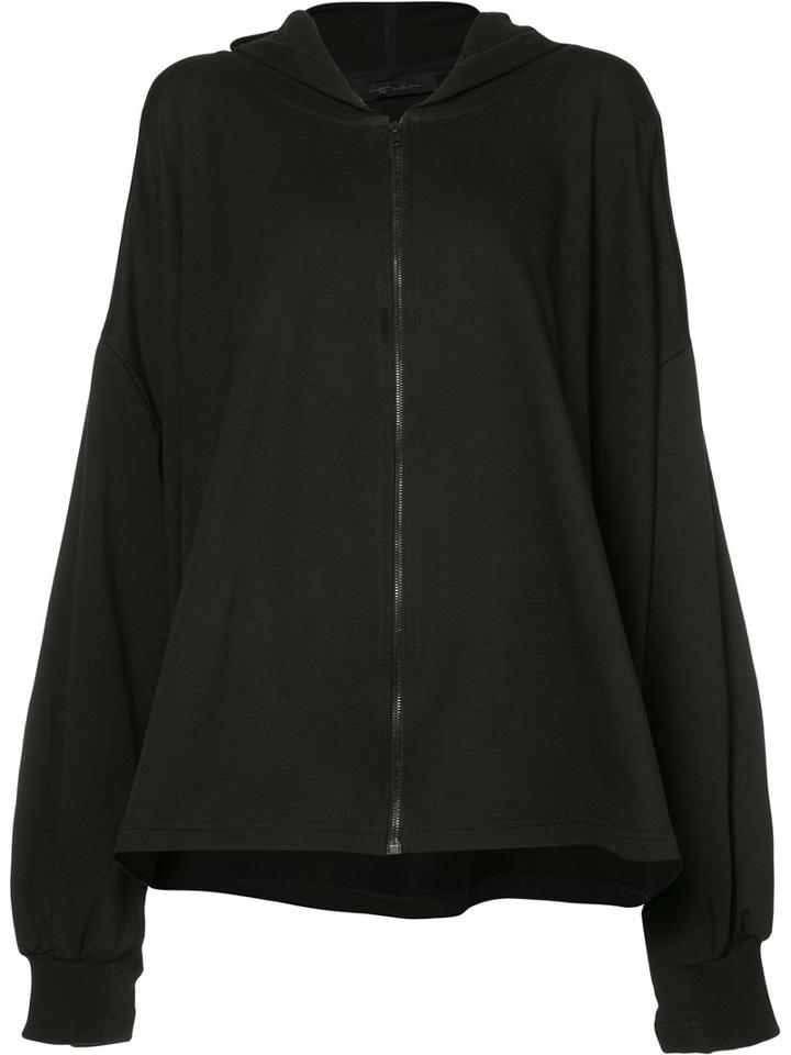 Area Di Barbara Bologna - 'fire' Hoodie - Women - Cotton/spandex/elastane - One Size, Women's, Blue, Cotton/spandex/elastane