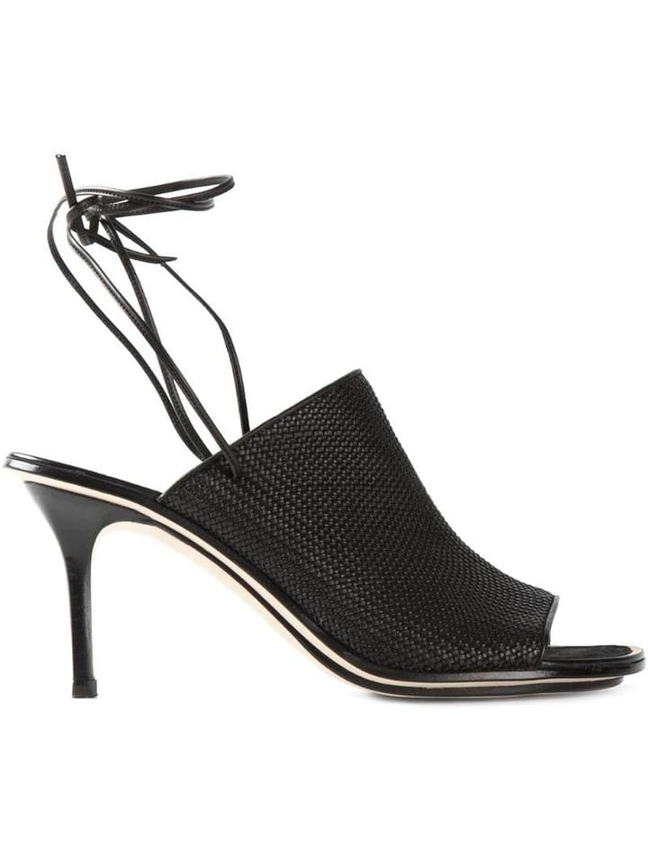 Ann Demeulemeester Blanche Woven Sandals - Black