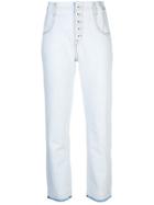 Jonathan Simkhai E-cig Slim Jeans - Blue