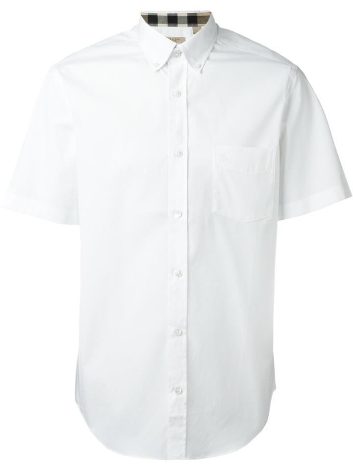 Burberry Short Sleeve Shirt - White
