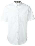 Burberry Short Sleeve Shirt - White
