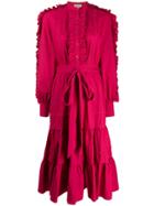Temperley London Jade Shirt Dress - Pink