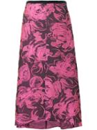 Ginger & Smart 'swiss Alps' Skirt, Women's, Size: 6, Pink/purple, Acrylic/polyester