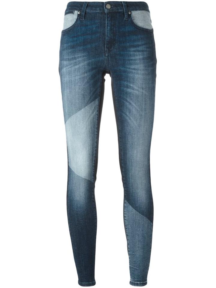 Vivienne Westwood 'new Monroe' Jeggings, Women's, Size: 28, Blue, Cotton/spandex/elastane