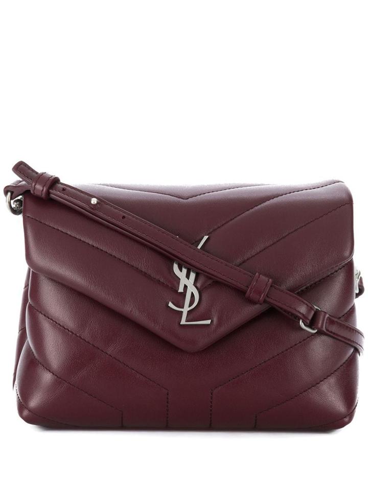 Saint Laurent Loulou Crossbody Bag - Red