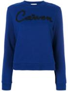 Carven Printed Sweatshirt - Blue