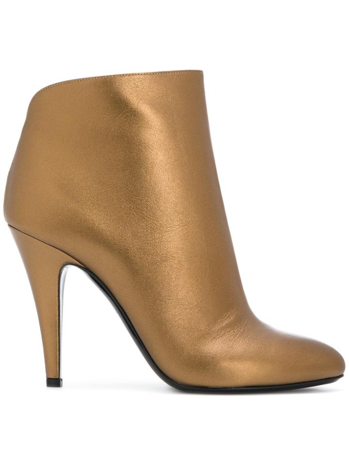 Casadei Daytime Ankle Boots - Metallic
