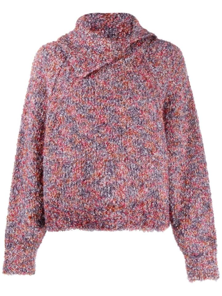 See By Chloé Pointed Collar Jumper - Pink