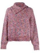 See By Chloé Pointed Collar Jumper - Pink