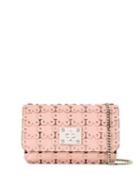 Red Valentino Red(v) Flower Puzzle Crossbody Bag - Pink