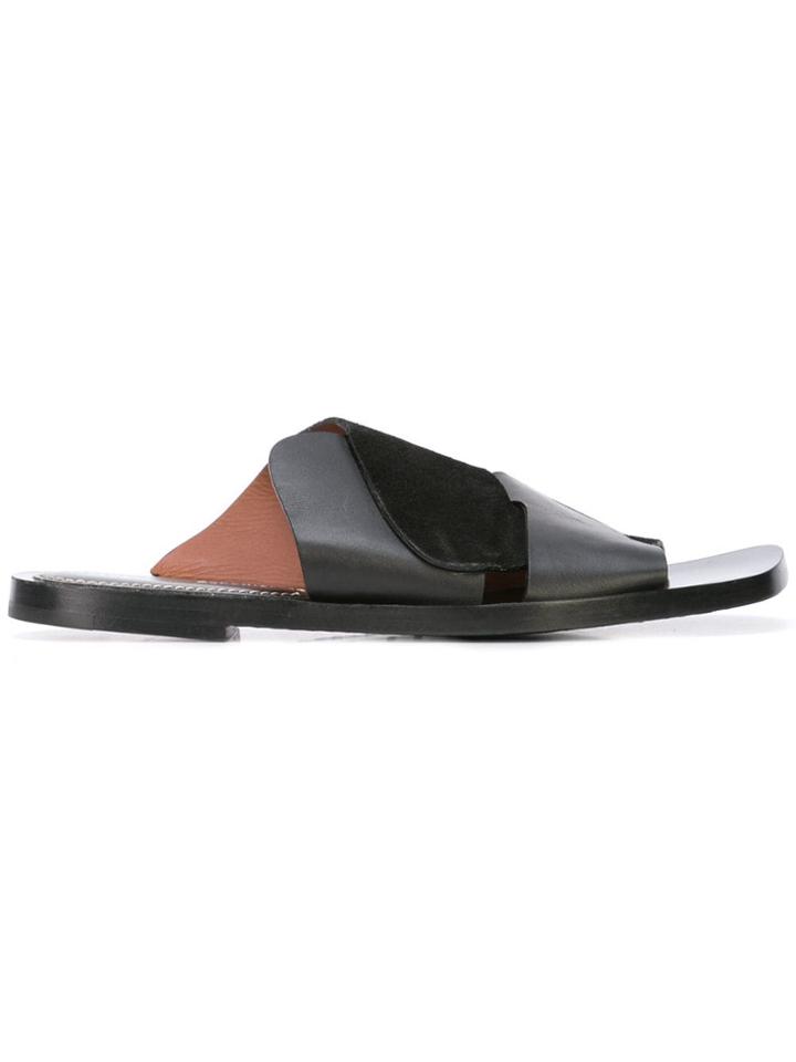 Proenza Schouler Interlock Slides - Black
