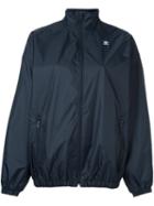 Adidas Originals Adidas Originals X Hyke Windbreaker Jacket, Women's, Size: 42, Blue, Polyester/polyurethane