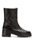 Andrea Bogosian Leather Boots - Black