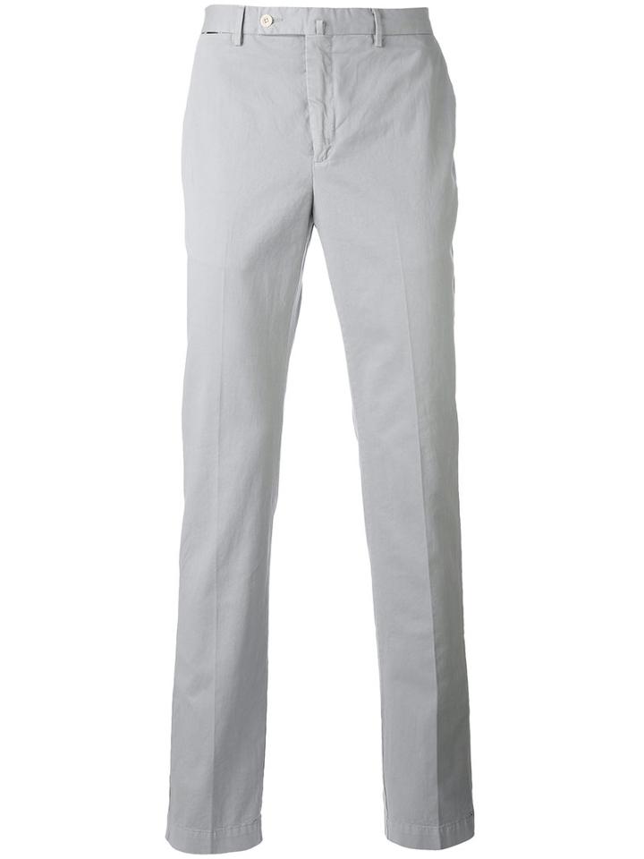 Hackett - Long Sleeve Shirt - Men - Cotton/spandex/elastane - 33, Grey, Cotton/spandex/elastane