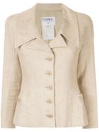 Chanel Pre-owned Long Sleeve Jacket - Neutrals