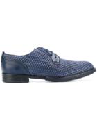 Brimarts Woven Derby Shoes - Blue
