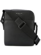 Michael Kors Zip Up Shoulder Bag, Men's, Black, Leather