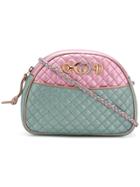 Gucci Metallic Colour-block Clutch Bag - Pink