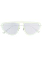 Dior Eyewear Round Tinted Sunglasses - Blue
